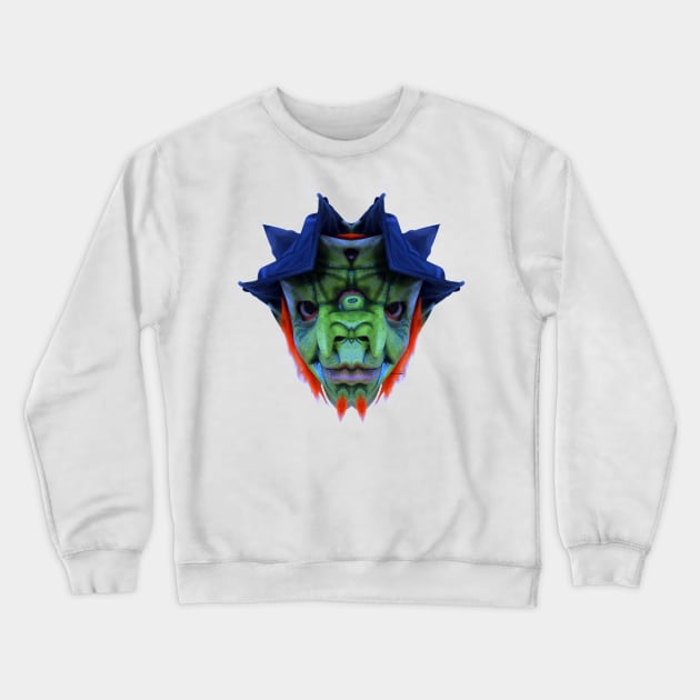 Funky Witch Crewneck Sweatshirt by RafaelSalazar